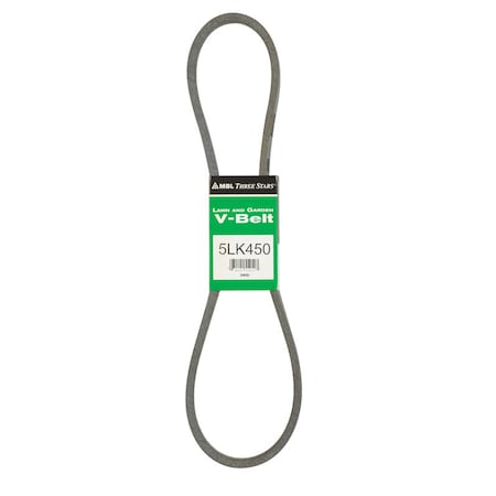 Mbl Mitsuboshi Super KB Standard V-Belt 0.63 in. W X 45 in. L For Riding Mowers 5LK450A